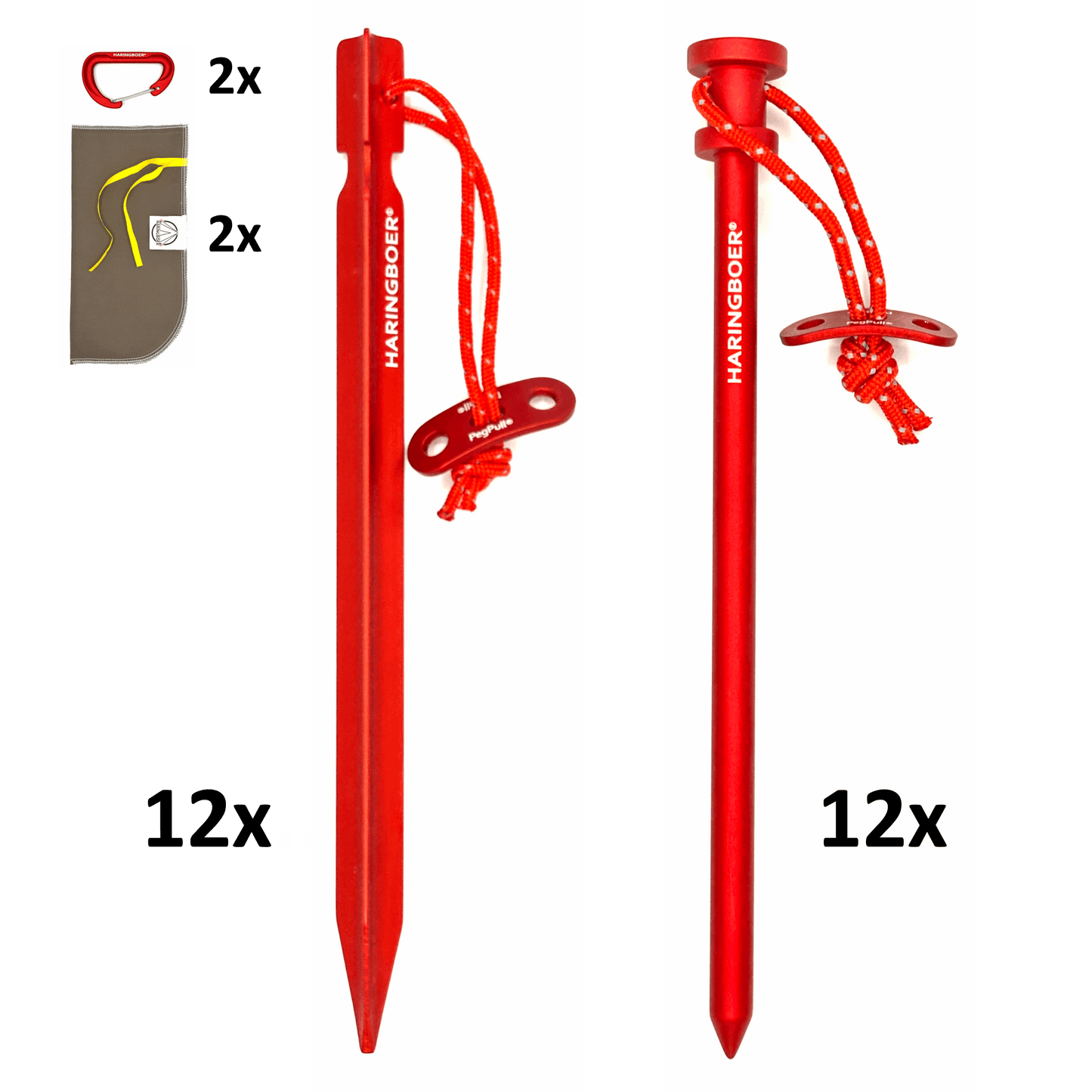 Haringboer 18 cm aluminium pakket - Zachte & Harde Grond