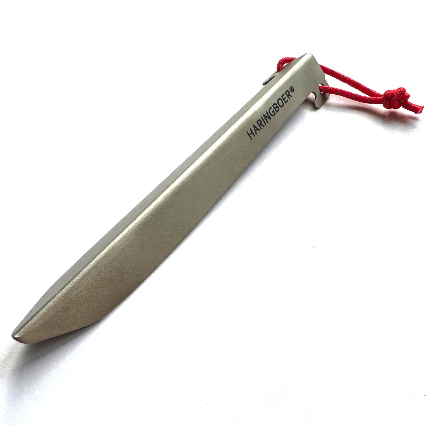 Haringboer 16,5 cm titanium grondharingen met PegPull®