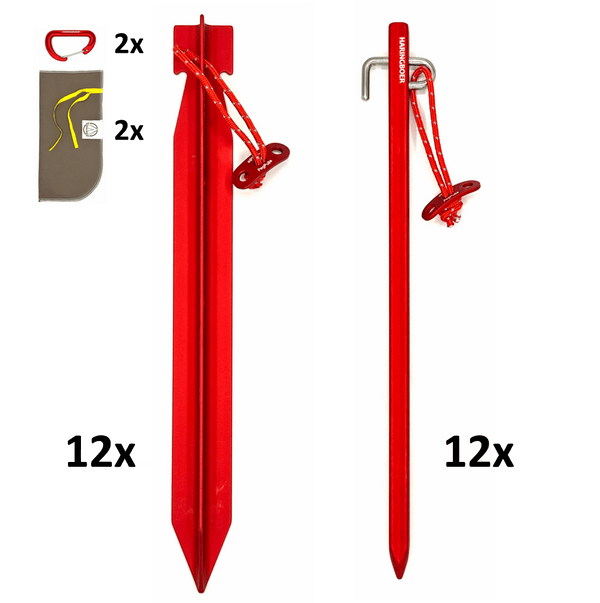 Product Bundel - 26 cm haringen - Complete set voor élke ondergrond!