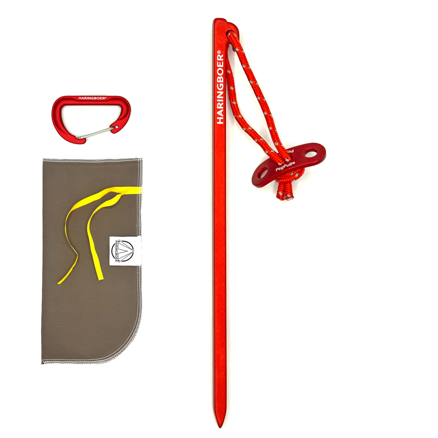 16 cm Aluminium Rotsharingen met PegPull®