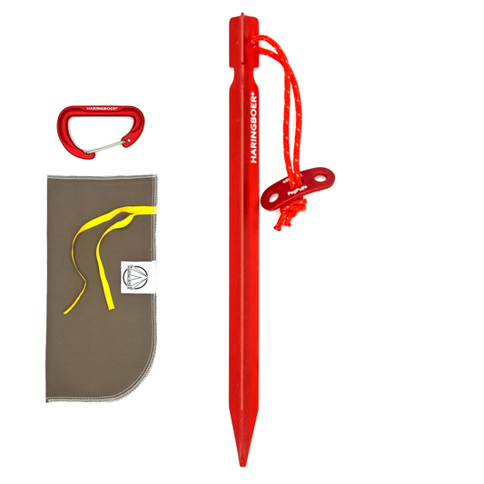 Haringboer 18 cm aluminium grondharingen met PegPull®