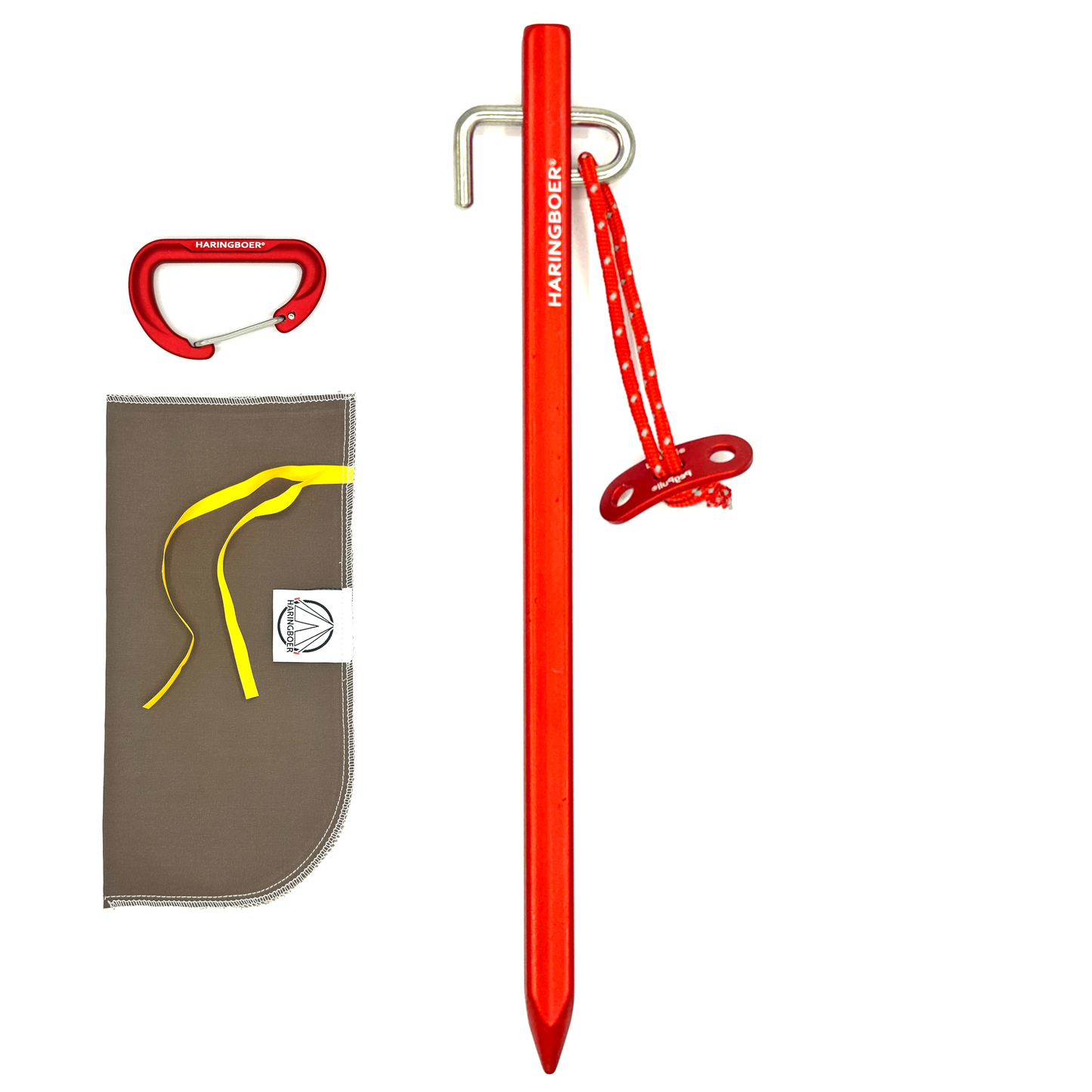 20 cm Aluminium Rotsharing met PegPull®