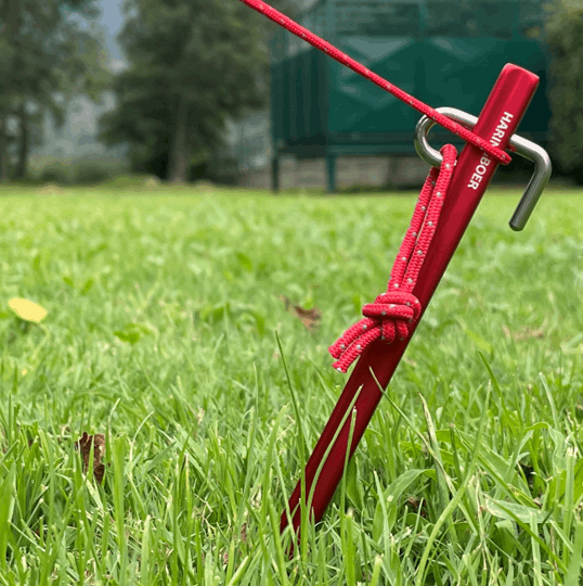Haringboer 20 cm aluminium rotsharing met PegPull®