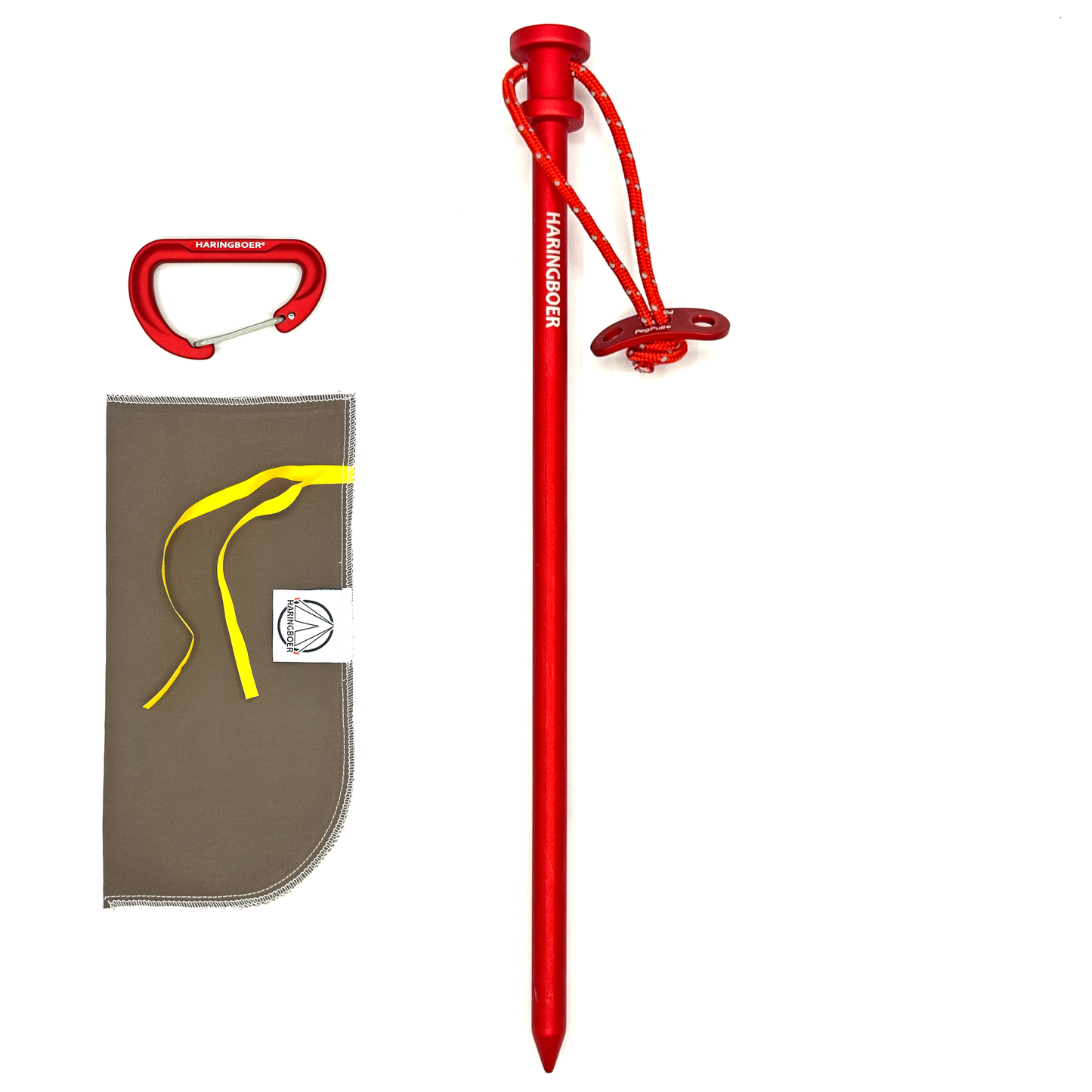 Haringboer 23 cm aluminium rotsharingen met PegPull®