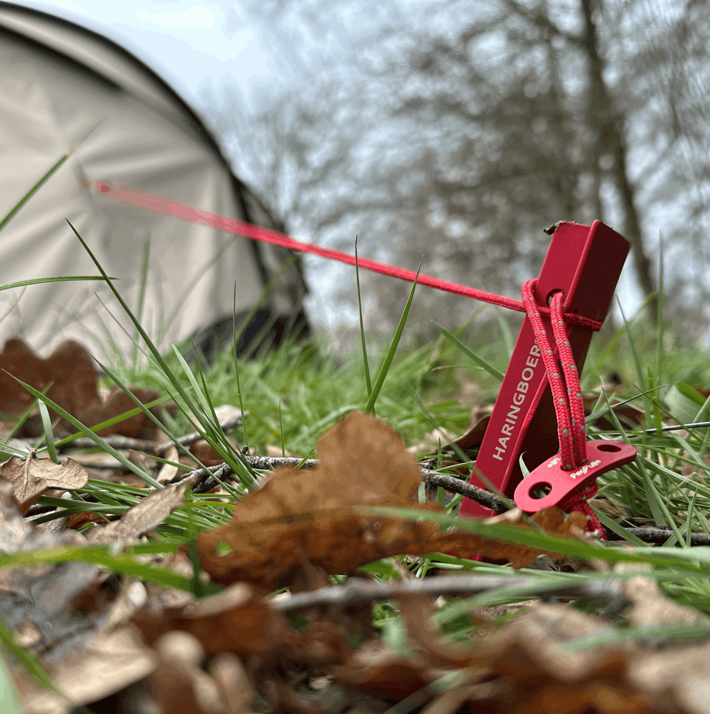 Haringboer 26 cm aluminium grondharingen met PegPull®