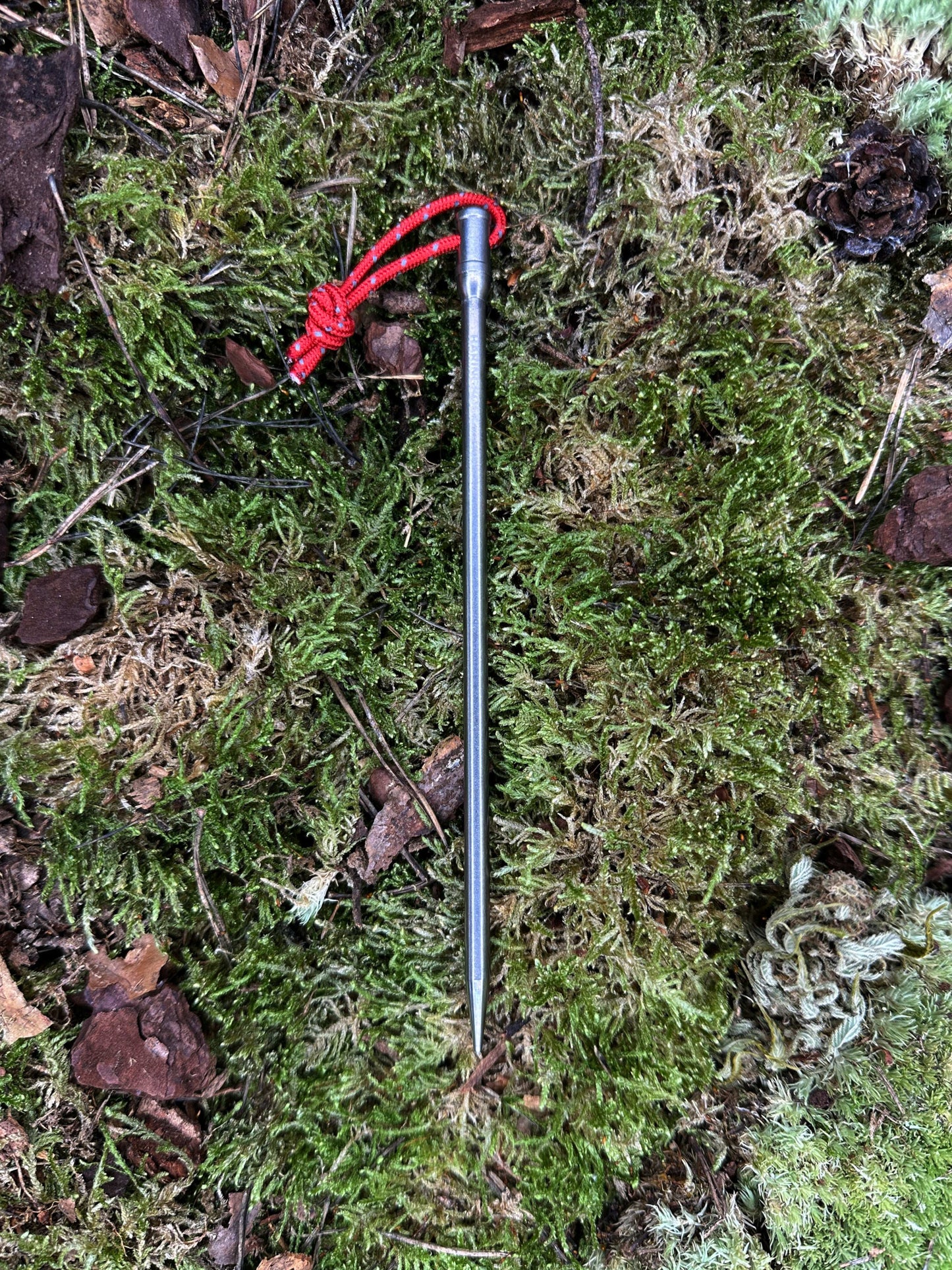 Haringboer 16,5 cm titanium rotspen met PegPull®