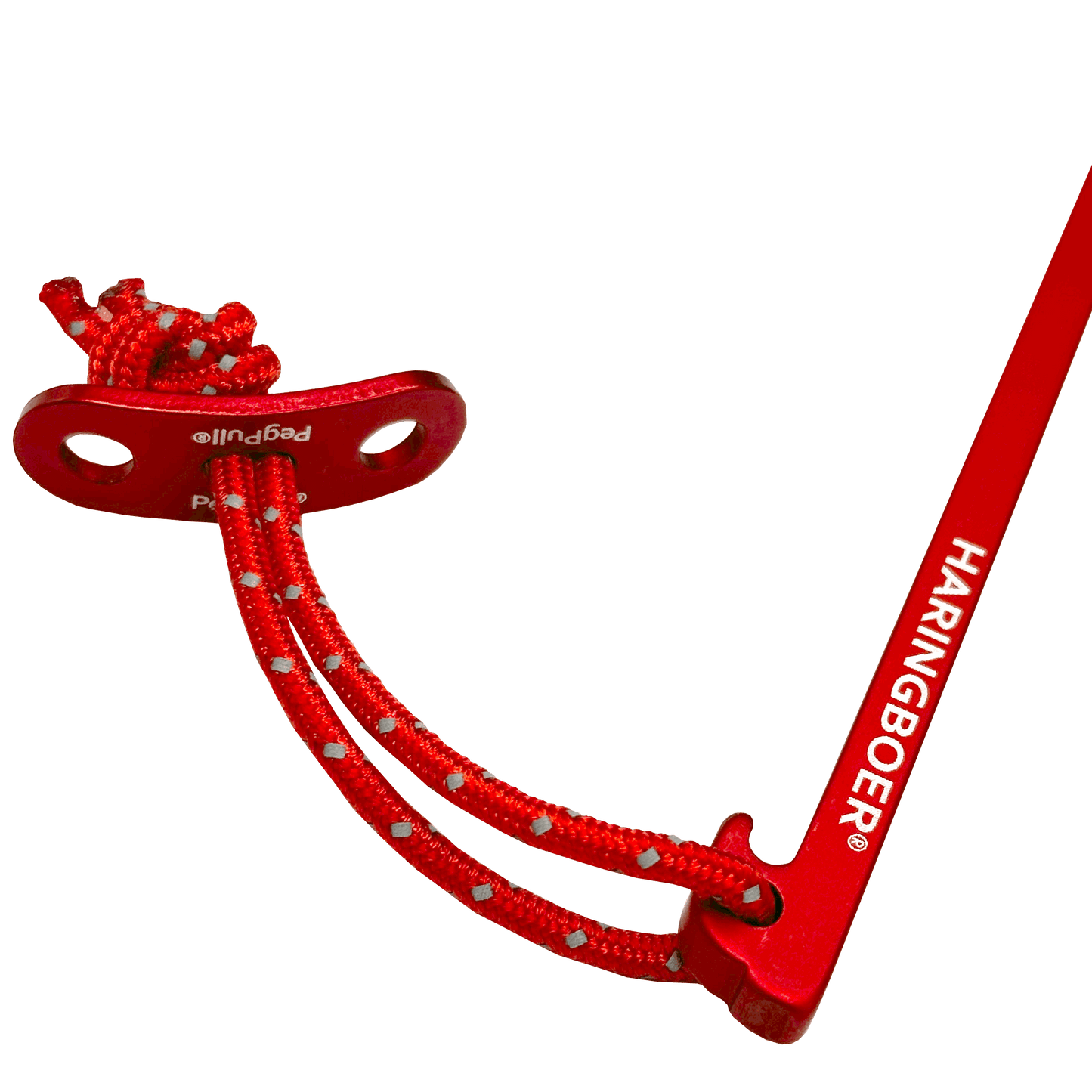 Haringboer 16 cm aluminium rotsharingen met PegPull®