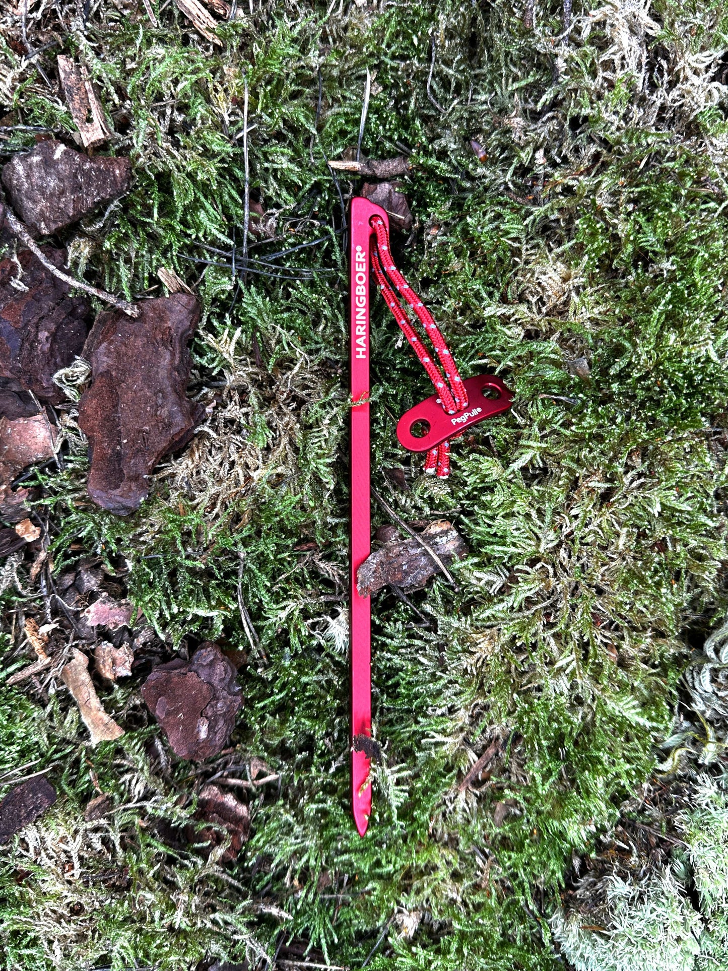 Haringboer 16 cm aluminium rotsharingen met PegPull®