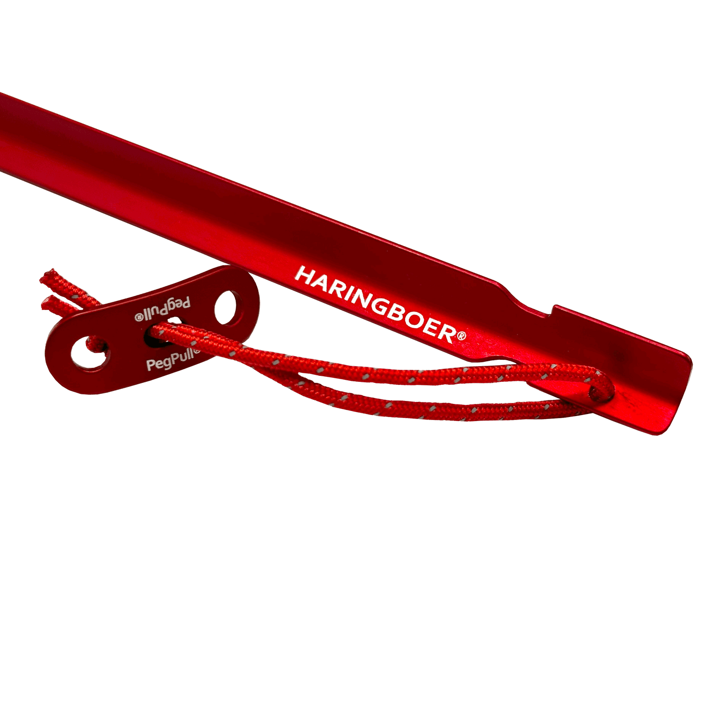 Haringboer 18 cm aluminium grondharingen met PegPull®