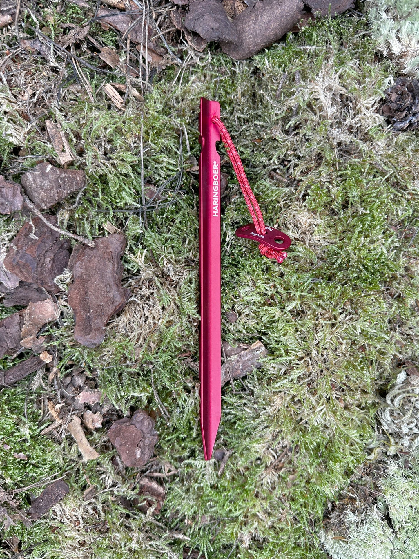 Haringboer 18 cm aluminium grondharingen met PegPull®