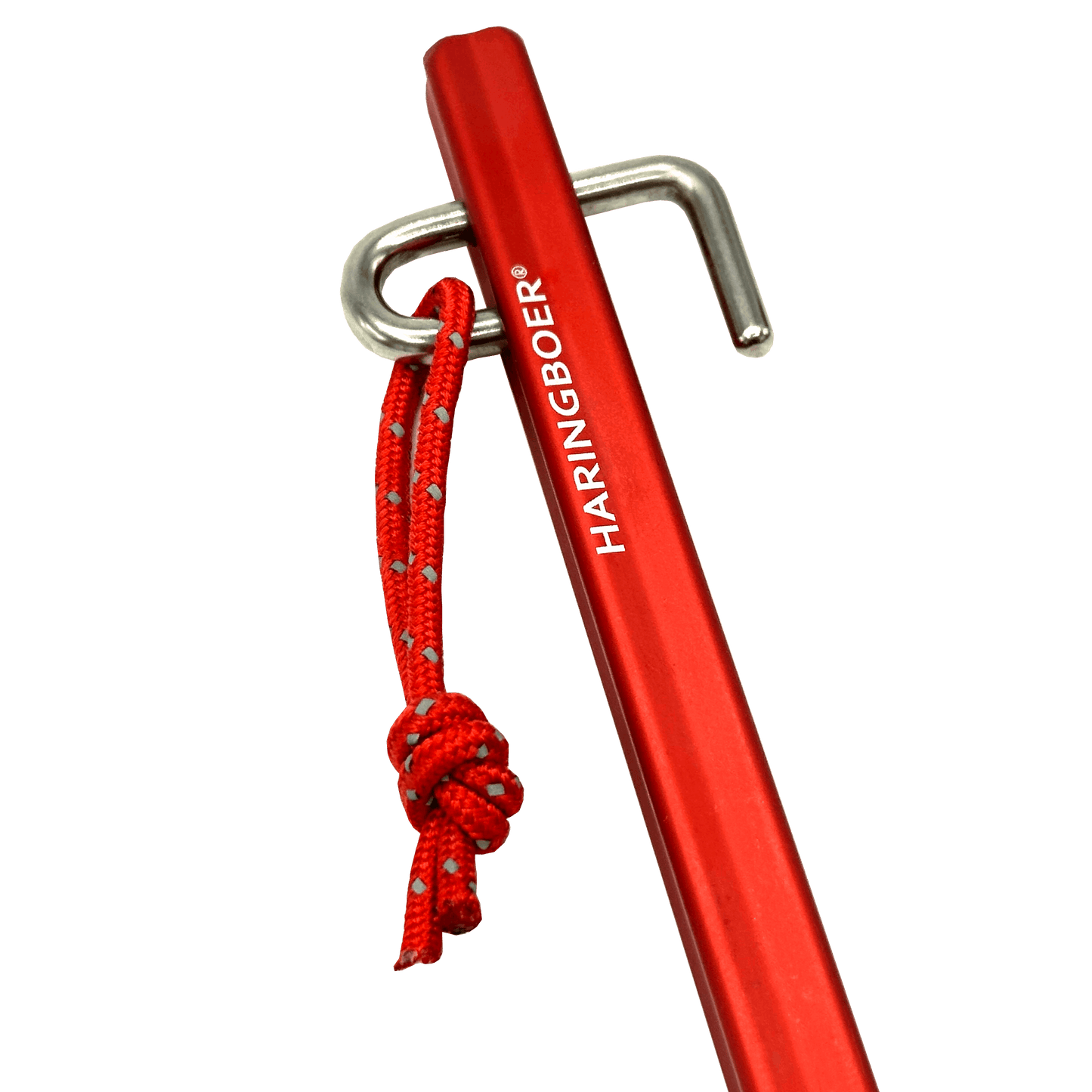 Haringboer 20 cm aluminium rotsharing met PegPull®