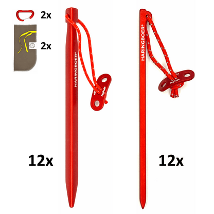 Haringboer 16 cm aluminium pakket - Zachte & Harde Grond