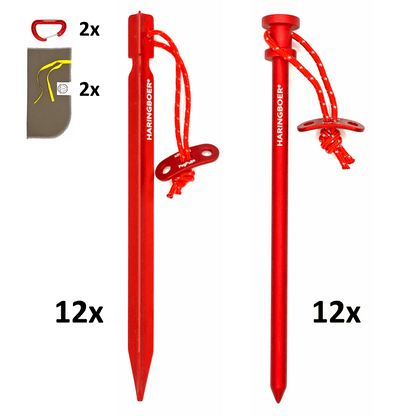 Haringboer 18 cm aluminium pakket - Zachte & Harde Grond
