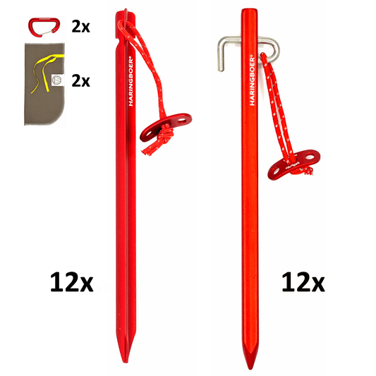 Haringboer 20 cm aluminium pakket - Zachte & Harde Grond
