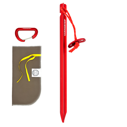 20 cm aluminium grondharingen met PegPull®