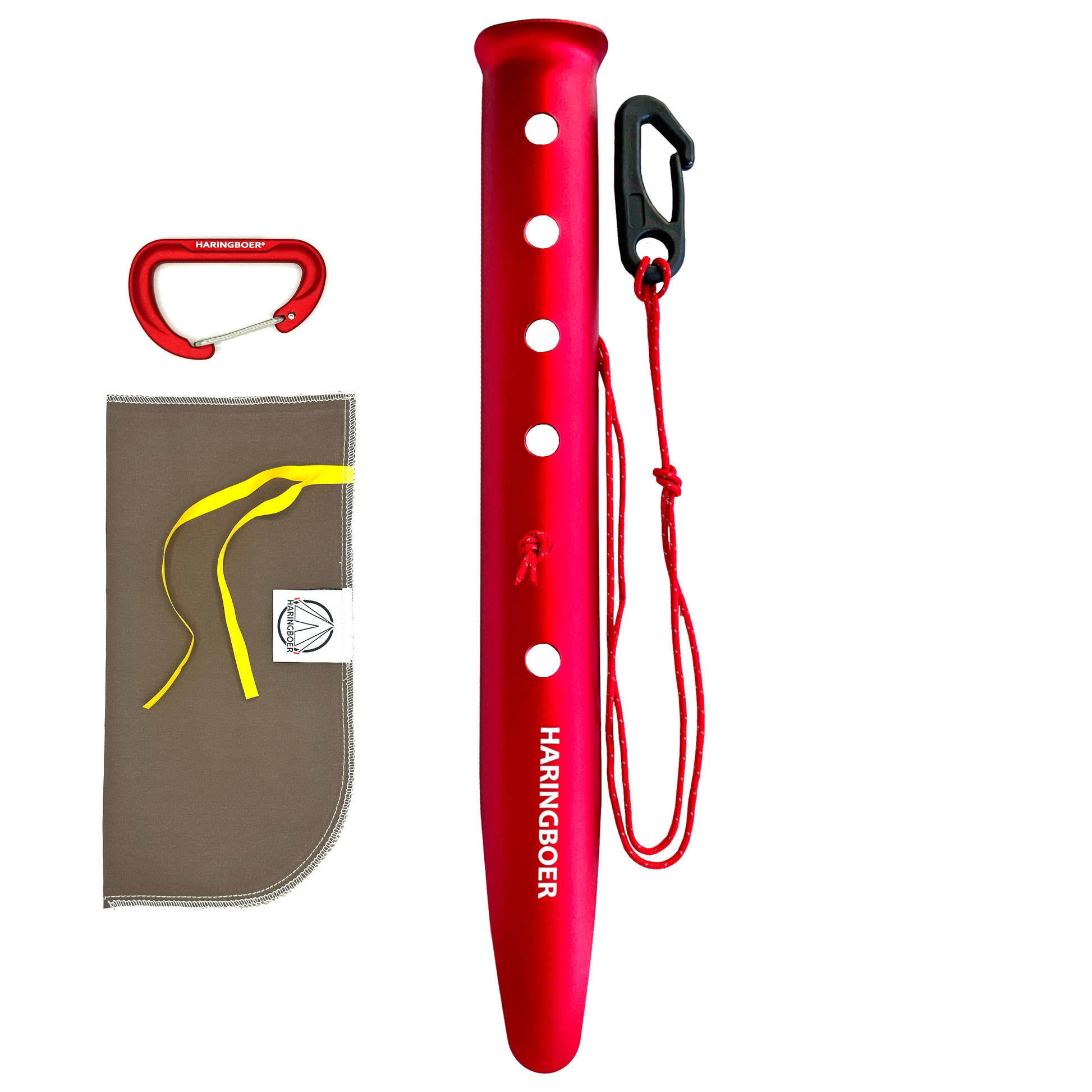 Haringboer 31cm aluminium zand & sneeuwharingen