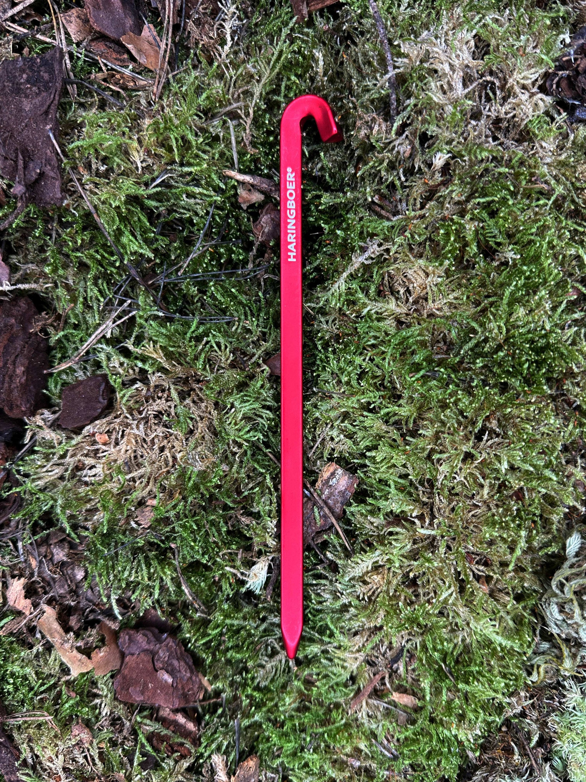 Haringboer 17 cm aluminium grondzeil haringen