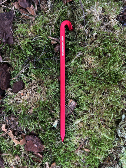 Haringboer 17 cm aluminium grondzeil haringen