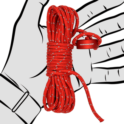 Haringboer Scheerlijn (Ø4 mm | 5 m) met aluminium spanner