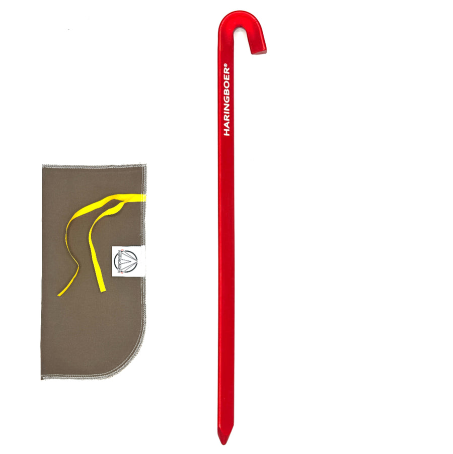17 cm aluminium grondzeil haringen