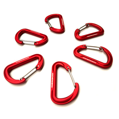 Haringboer 60 x 35 mm Aluminium Carabiner